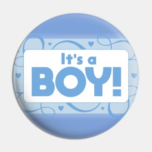 It's a Boy Pin