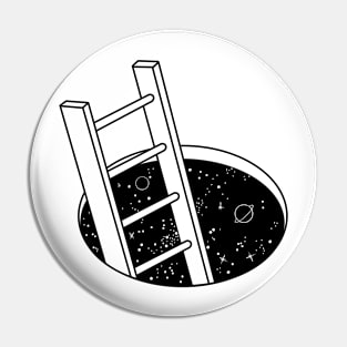 Space stairway Pin