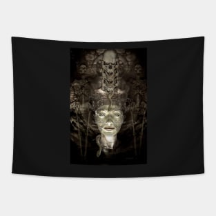 Nefertiti meets Giger Tapestry