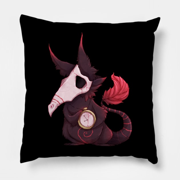 Real Monsters: Anxiety Pillow by zestydoesthings