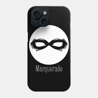 White Masque - Masquerade Phone Case