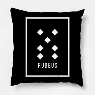 Rubeus Geomantic Figure Pillow