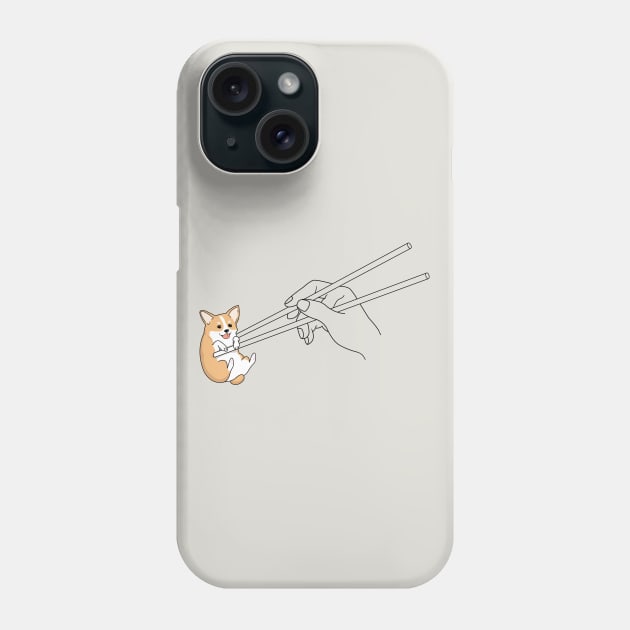 Corgilicious Phone Case by SuperrSunday