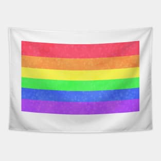 Shimmer Gay Pride Flag Tapestry