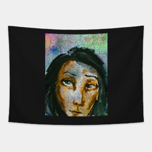 Bubble Girl Tapestry