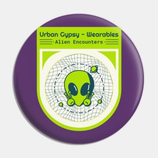 Urban Gypsy Wearable – Alien Encounters Pin