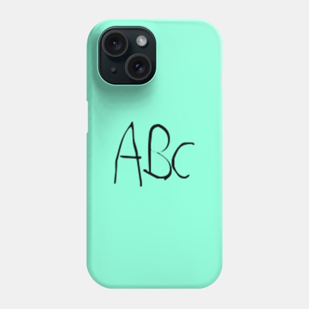 abc Phone Case by NachtmahrART