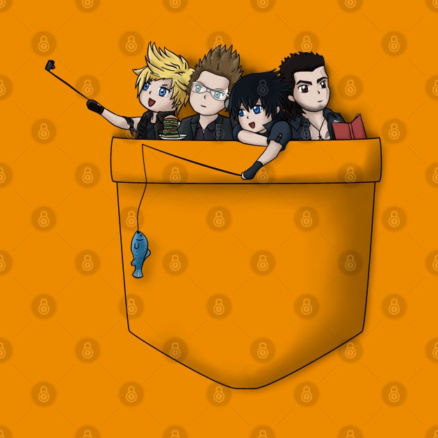 Pocket Chocobros by Silveretta