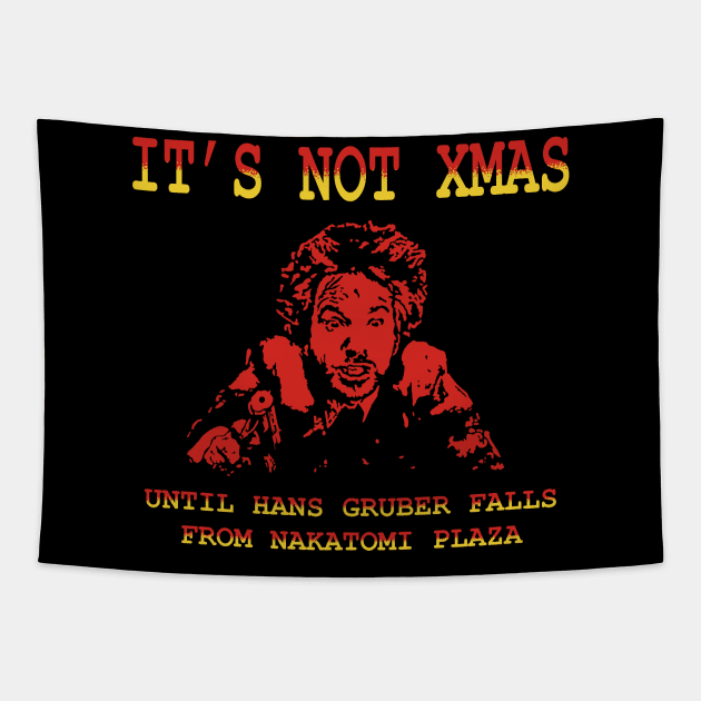 Its not xmas Tapestry by Polaroid Popculture