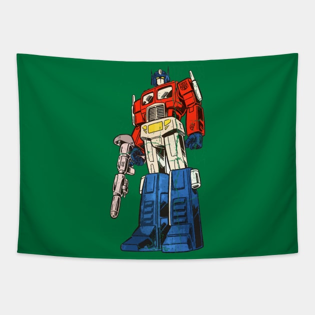 retro prime Tapestry by nodaiaku