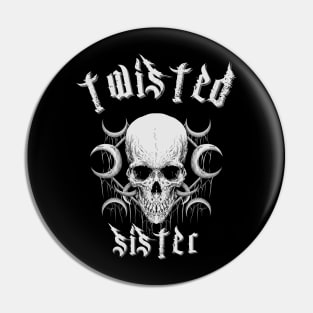 twisted sister darkness Pin