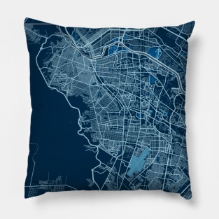 EL Paso - United States Peace City Map Pillow