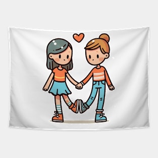 Lesbian love Tapestry