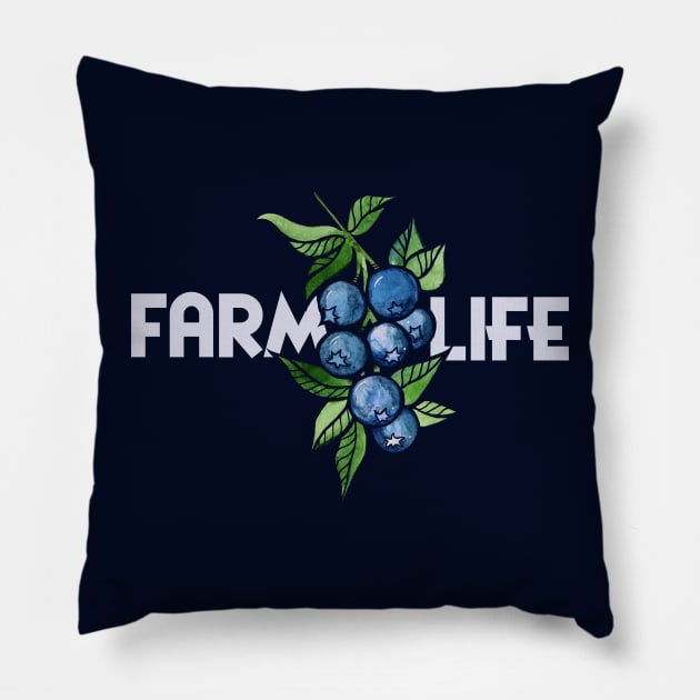 Farm Life Pillow by bubbsnugg