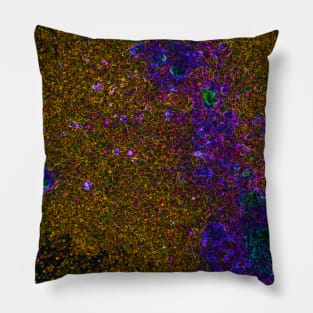 Black Panther Art - Glowing Edges 8 Pillow