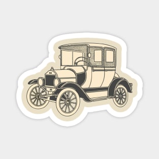 A Model T Ford Magnet