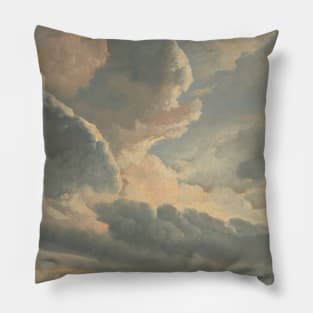 Study of Clouds with a Sunset Near Rome by Simon Denis Pillow