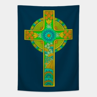 Celtic Style Cross Tapestry