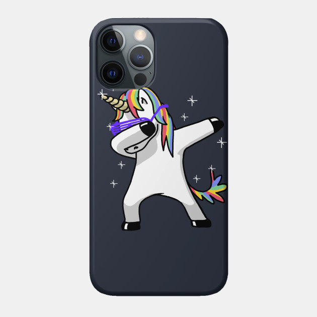 Dabbing Unicorn - Unicorn - Phone Case