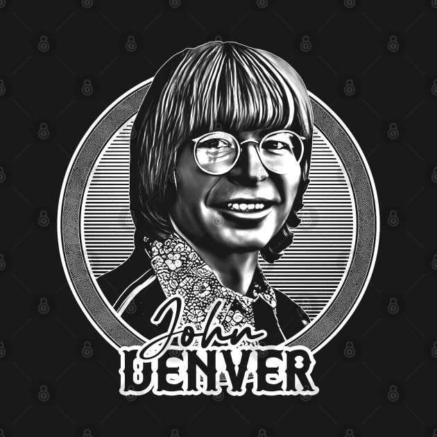 John Denver / Retro Fan Artwork by DankFutura