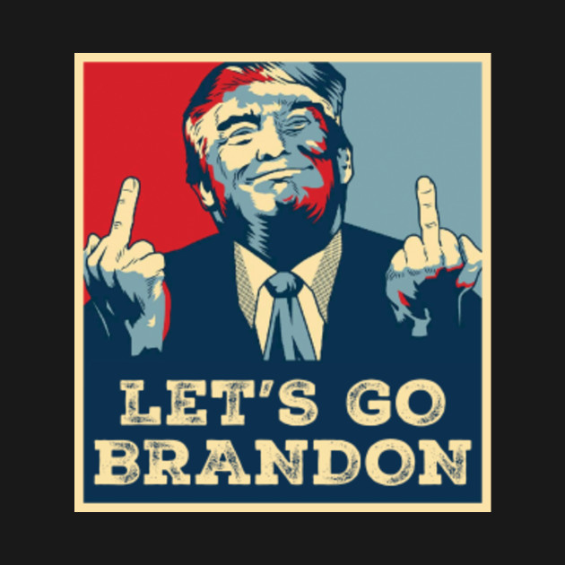 retro popart lets go brandon - Lets Go Brandon - T-Shirt