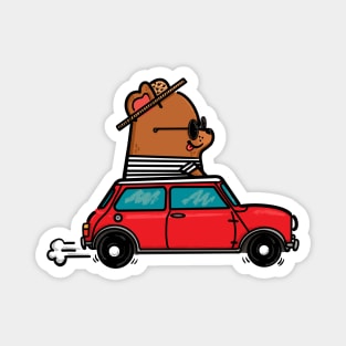 Summer Drive Bub Magnet