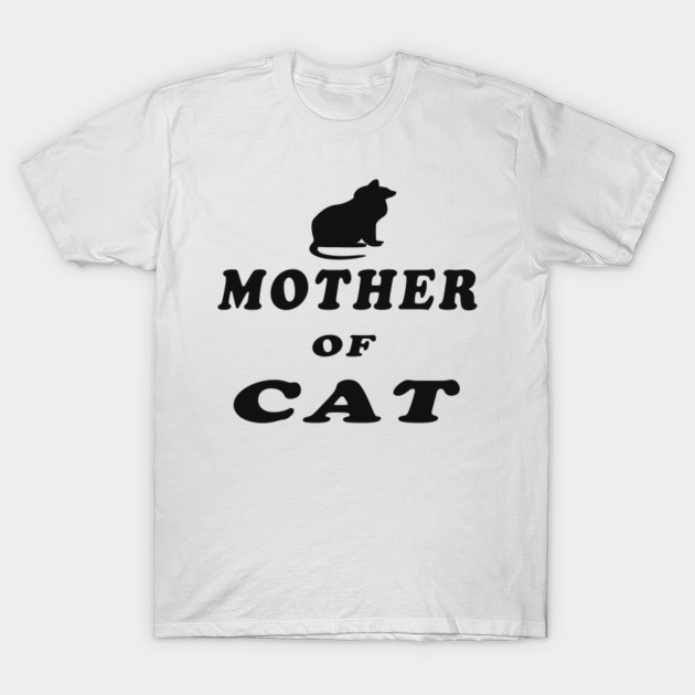 T Shirt Of Mother S And Cat Mothers Day Lovely Cat Mom Cats Kidsca T Shirt Teepublic