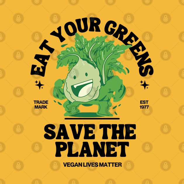 Eat your veggies, save the planet by Teessential