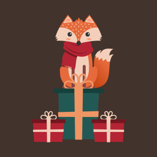 Merry Christmas Fox T-Shirt