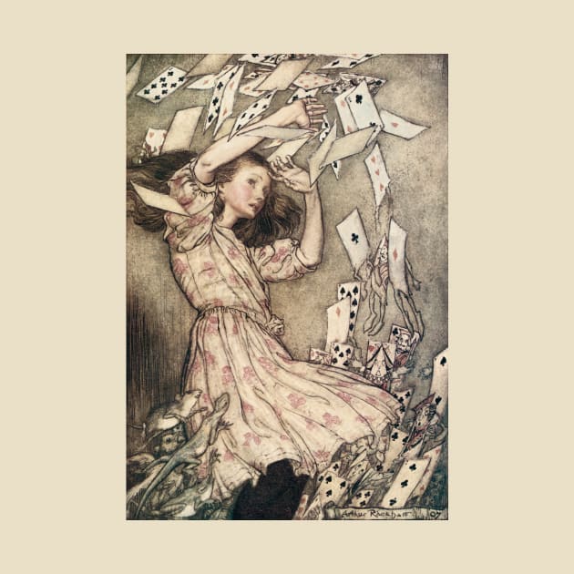 Alice in Wonderland by Arthur Rackham by MasterpieceCafe