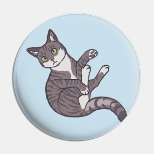 Playful Cat Pepper Pin