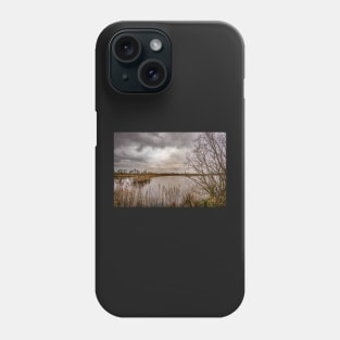 A view across Rockland Broad, Norfolk Phone Case