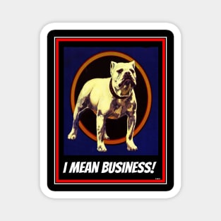 BULLDOG BUSINESS Magnet