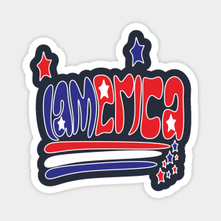 I AMERICA Magnet