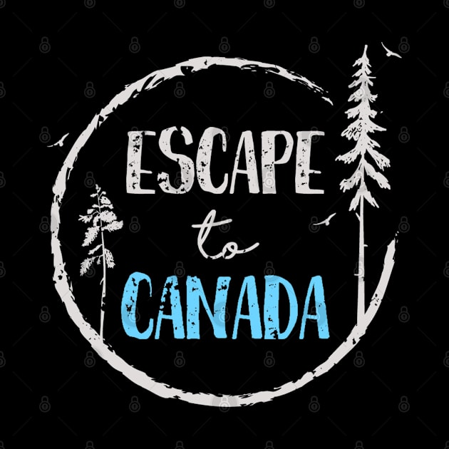 Escape to Canada by artsytee