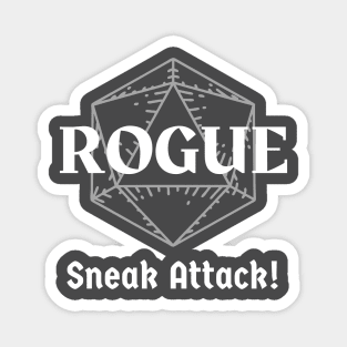 Tabletop RPG Rogue - Knife To Meet You - Dnd Rogue - Magnet