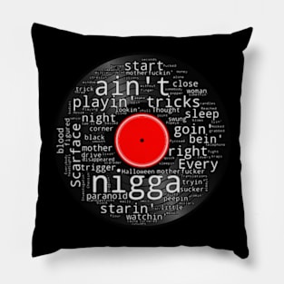 Mind Playing Tricks on Me-Vintage Vinyl Pillow