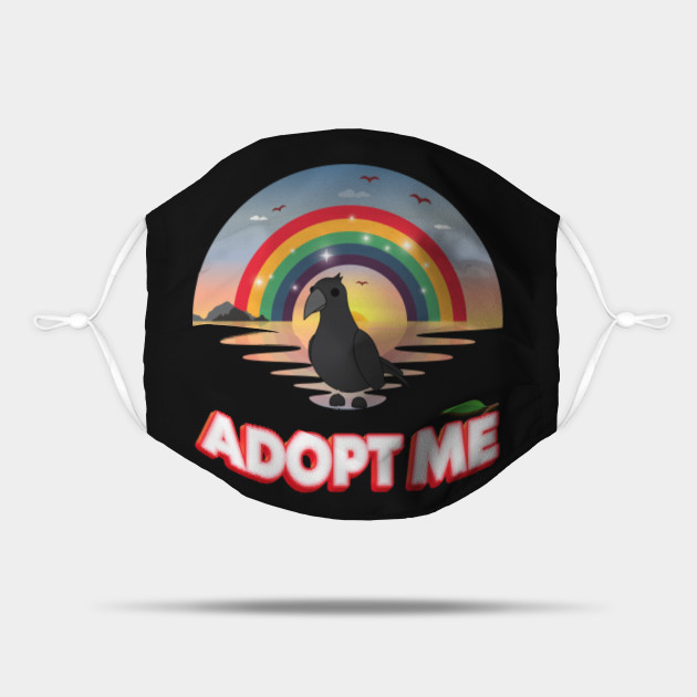 Cute Sunset Crow Adopt Me Mask Teepublic - roblox crow mask