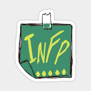 INFP Note Doodle Magnet