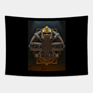 Moria Miner Guild (Poster) Tapestry