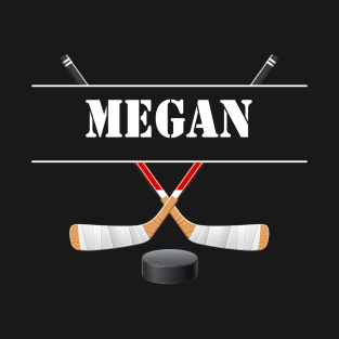 Megan Birthday Hockey T-Shirt