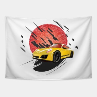 Drive Car Tapestry