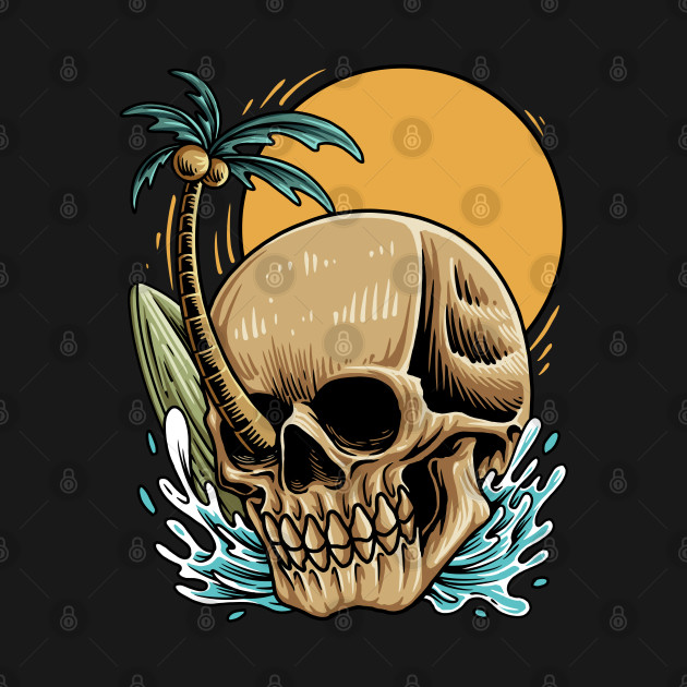 Summer Skull by Eterfate Studio