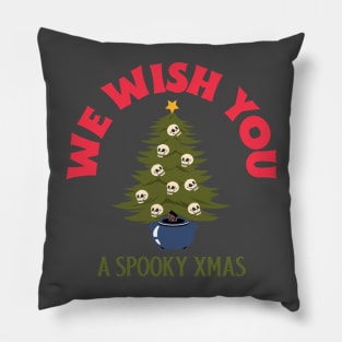 Spooky Christmas Xmas Scary Pillow