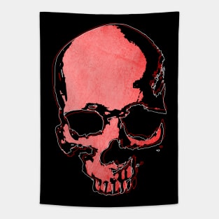 Red skull Tapestry