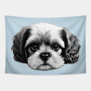 Shih Tzu Puppy Tapestry