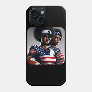 American Woman NFL Football Player #23 Phone Case