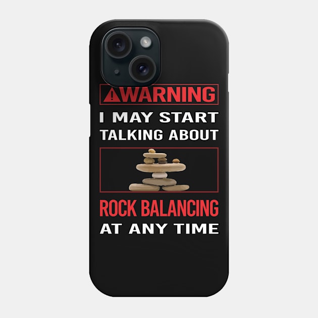 Red Warning Rock Balancing Stone Stones Rocks Stacking Phone Case by Happy Life