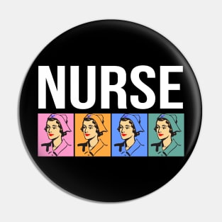 Nurse Art Pin