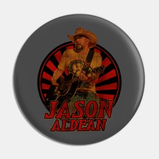 Retro Vintage Jason Aldean Classic Pin